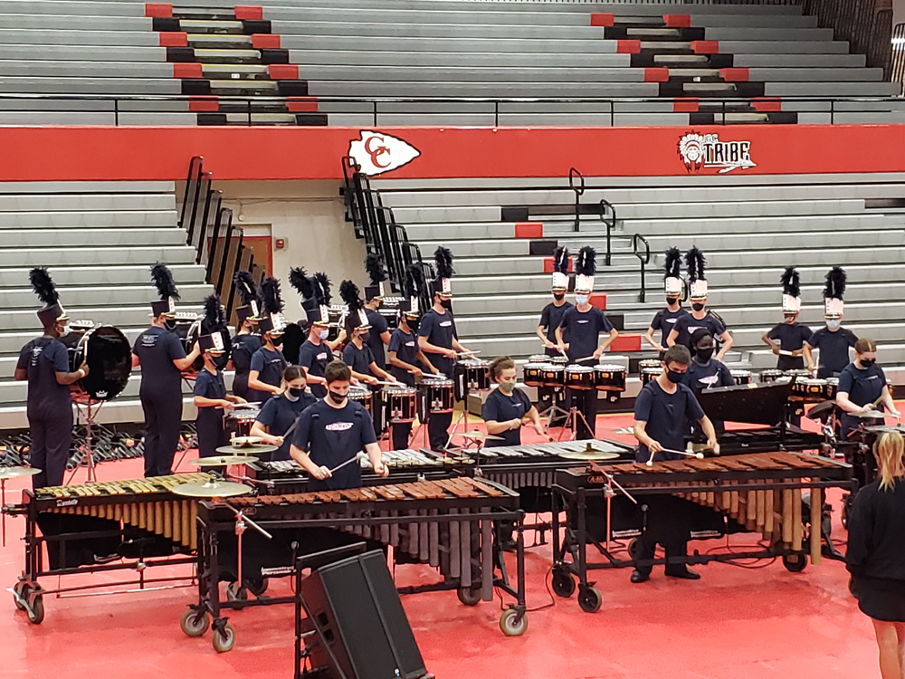 Marching Panthers Percussionists at SIUE Percussion Festival Marching Panthers Percussionists at SIUE Percussion Festival